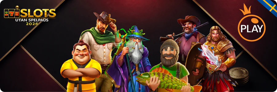 Pragmatic Play logotyp för slots utan spelpaus